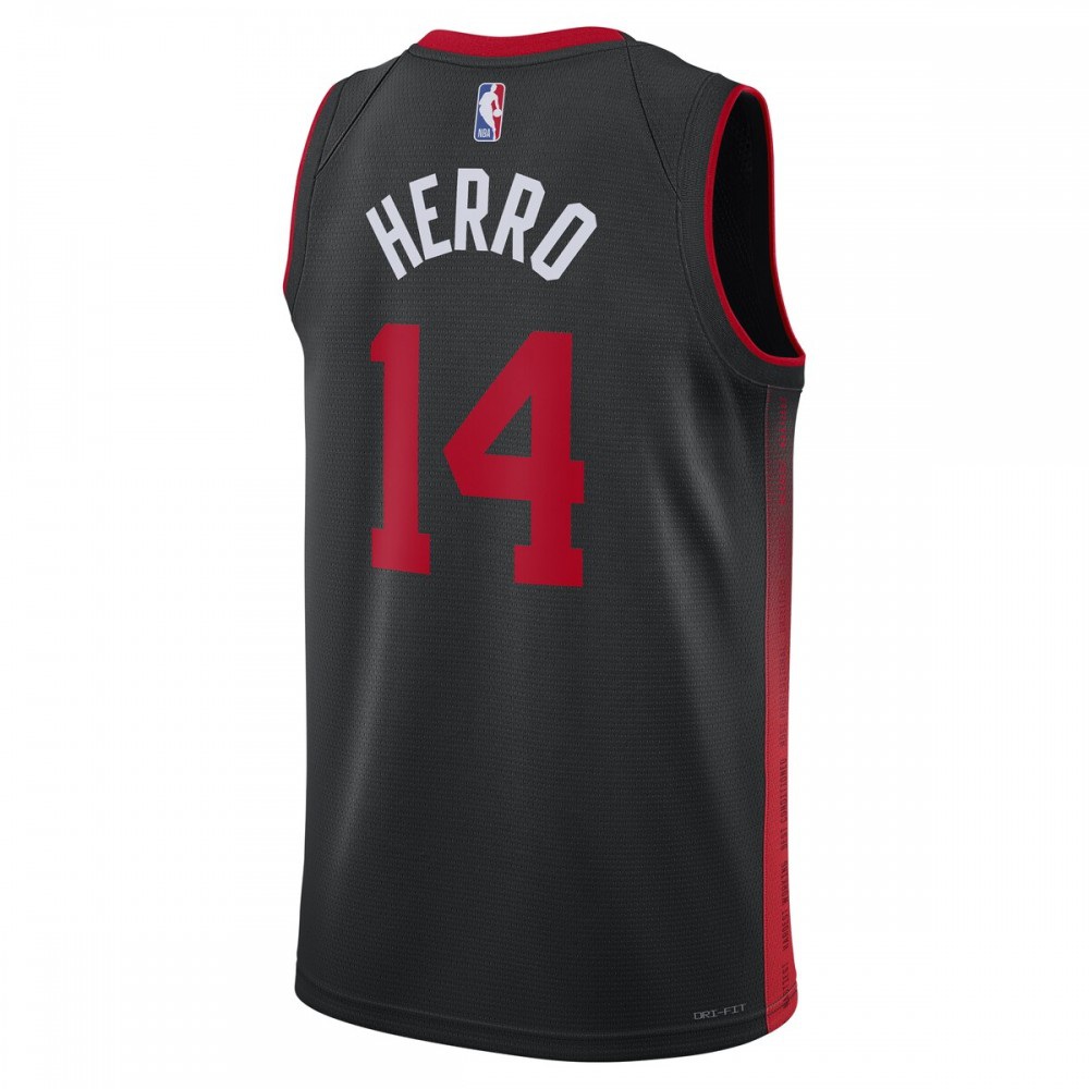 Tyler Herro Miami Heat Unisex 2023/24 Swingman Jersey - Black - City Edition-Pro Kit Vault | Brand New 26/27 Sports Jerseys